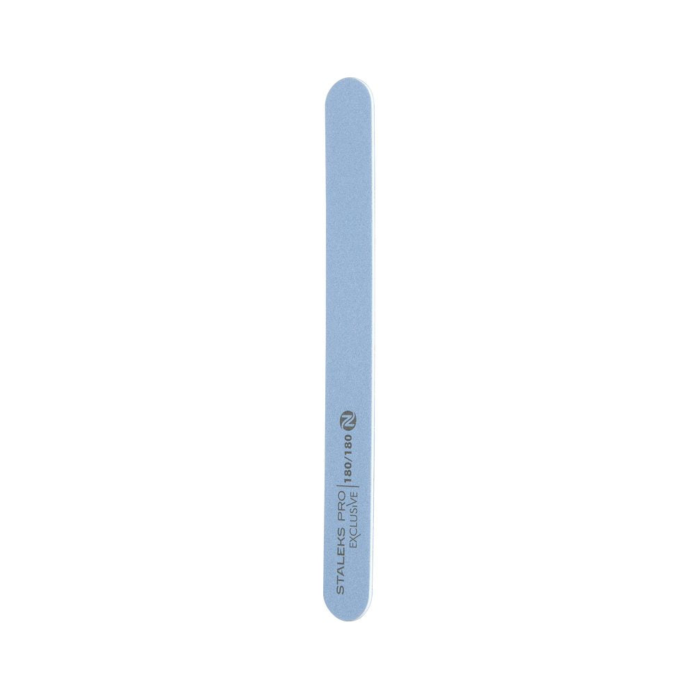 Mineral straight nail file EXCLUSIVE without foam 180/180 grit image 0